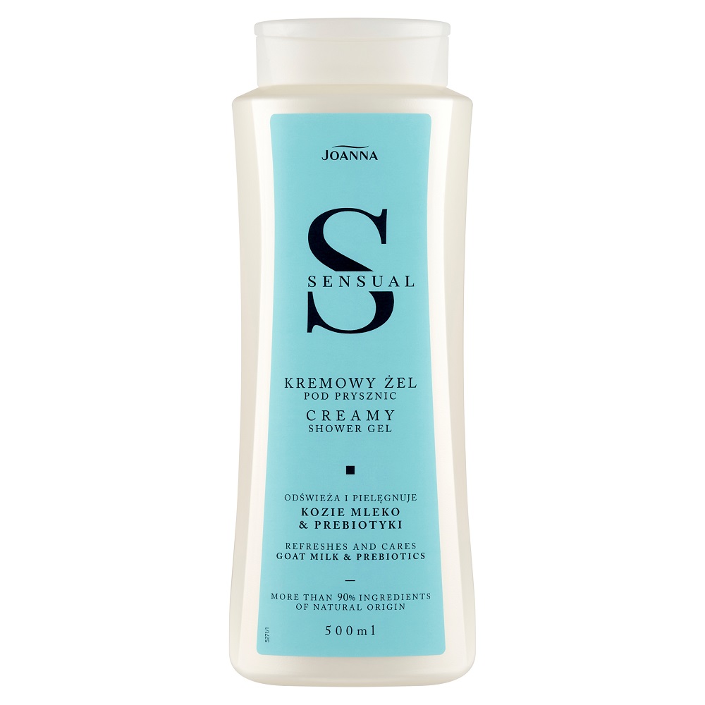 3719421732101873 Sensual kremowy żel pod prysznic kozie mleko & prebiotyki 500ml - obrazek 1