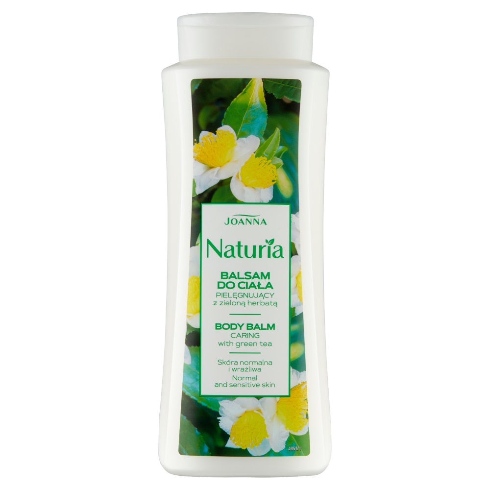 37866281637832743 Naturia balsam do ciała pielęgnujący z zieloną herbatą 500g - obrazek 1