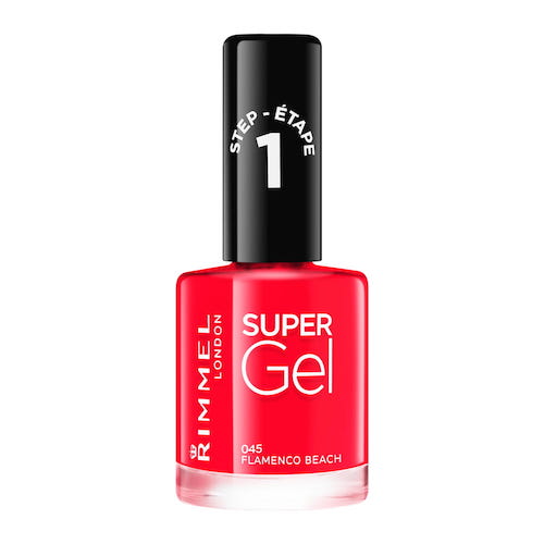 38192561639480580 Super Gel żelowy lakier do paznokci 045 Flamenco Beach 12ml - obrazek 1