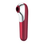 Dual Love wibrator ssący Red