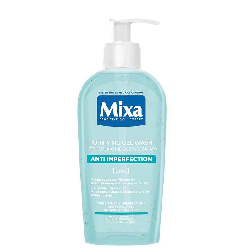 38902591728633669 Oczyszczający żel myjący bez mydła przeciw niedoskonałościom 200ml - obrazek 1
