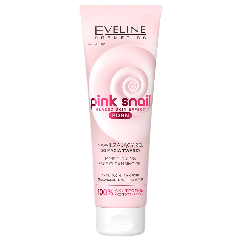 39702771779969908 Pink Snail nawilżający żel do mycia twarzy 140ml - obrazek 1