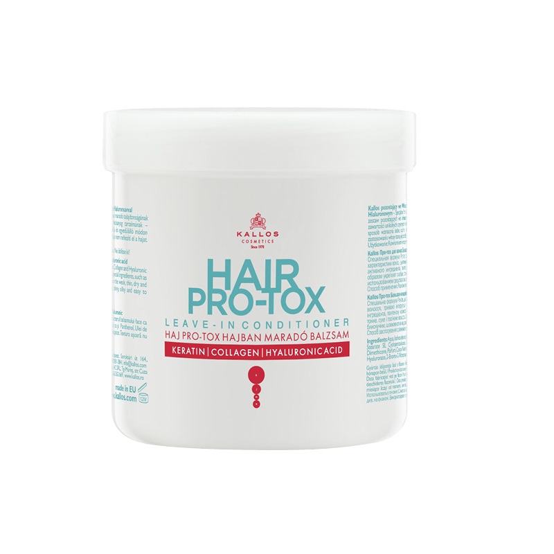 39792741669036481 Hair Pro-Tox Leave-In Conditioner odżywka do włosów z keratyną kolagenem i kwasem hialuronowym 250ml - obrazek 1
