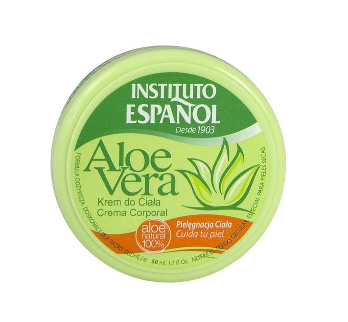 39857611529394999 Aloe Vera krem do ciała nawilżający Aloes 50ml - obrazek 1