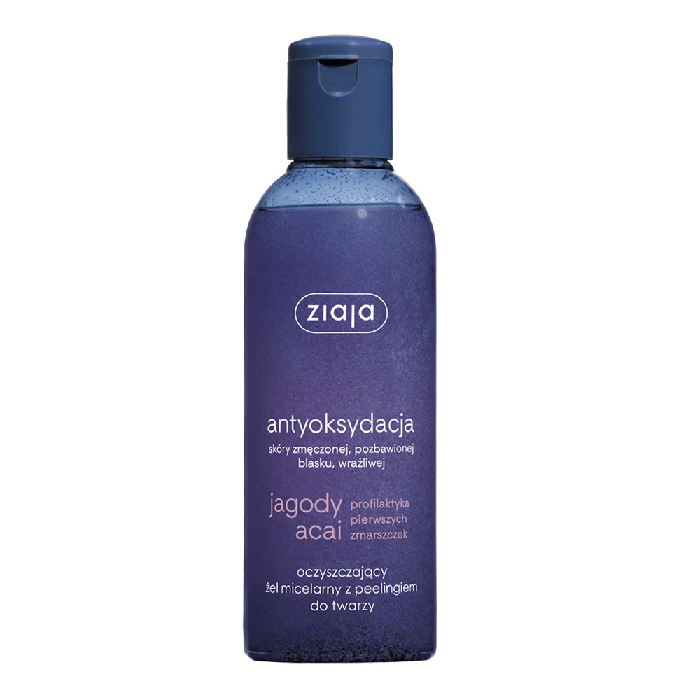 41218971639126913 Jagody Acai oczyszczający żel micelarny z peelingiem 200ml - obrazek 1