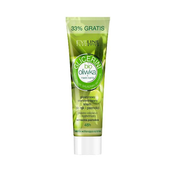 CREATOR: gd-jpeg v1.0 (using IJG JPEG v80), quality = 85 Glicerini glicerynowy skoncentrowany krem do rąk i paznokci z bio oliwką i masłem karite 125ml - obrazek 1