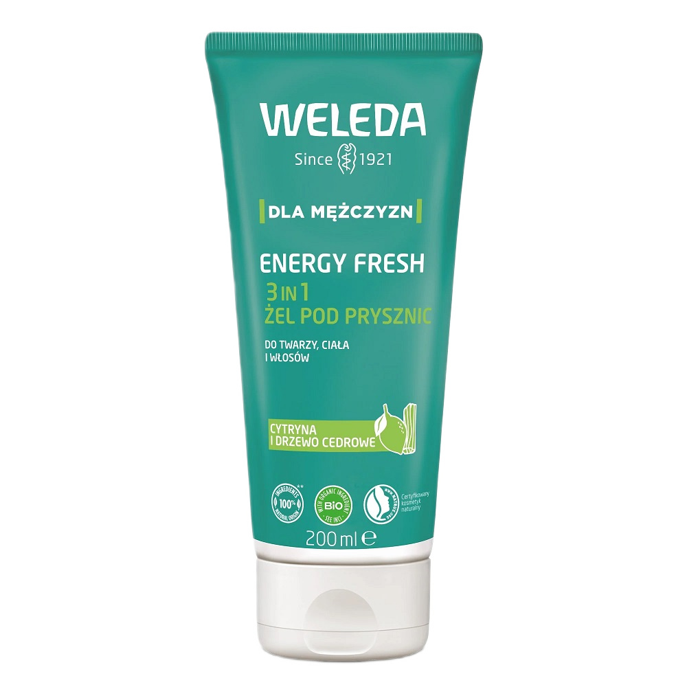 42755261783960703 Energy Fresh 3in1 żel pod prysznic dla mężczyzn 200ml - obrazek 1