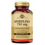 Spirulina 750mg suplement diety 80 kapsułek