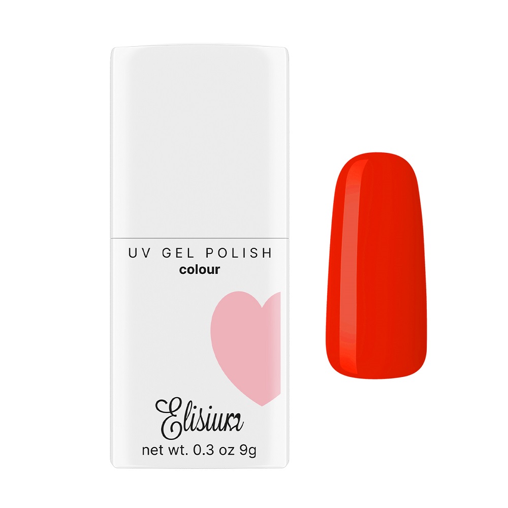 44683771773154340 Colour UV Gel Polish lakier hybrydowy 033 Original Red 9g - obrazek 1
