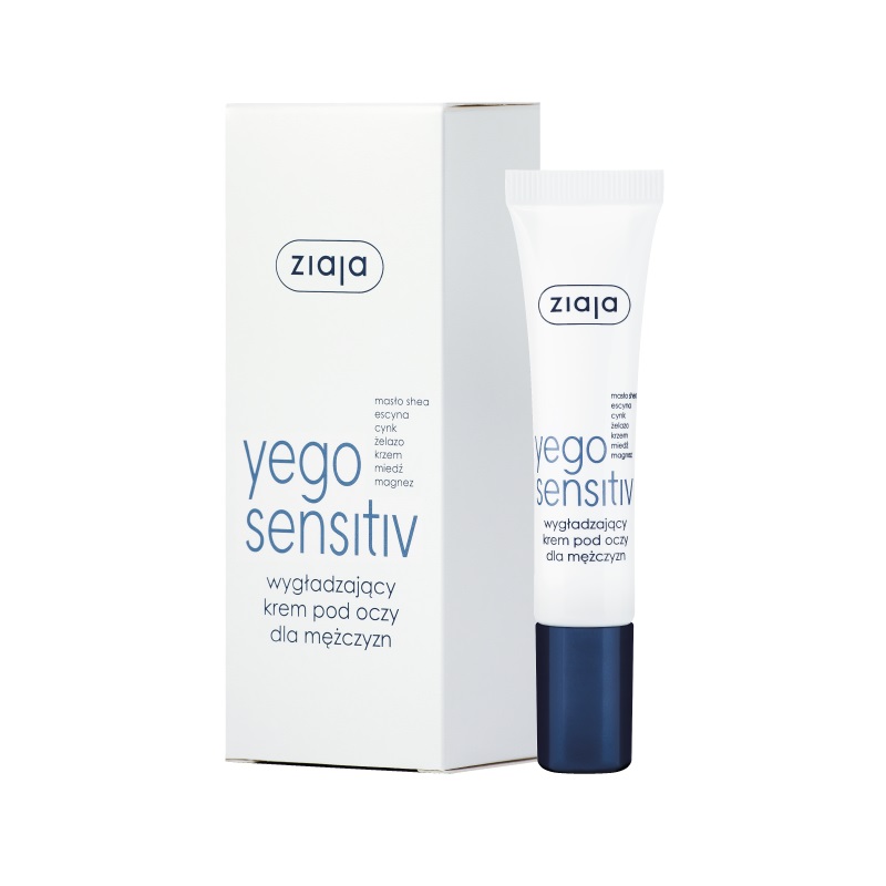 44848391648808689 Yego Sensitiv wygładzający krem pod oczy dla mężczyzn 15ml - obrazek 1