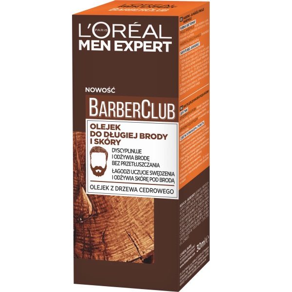 45597241653392688 Men Expert Barber Club olejek do długiej brody i skóry 30ml - obrazek 1