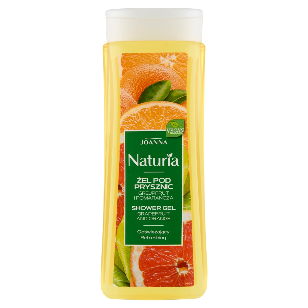 46778471777008527 Naturia żel pod prysznic grejpfrut i pomarańcza 300ml - obrazek 1