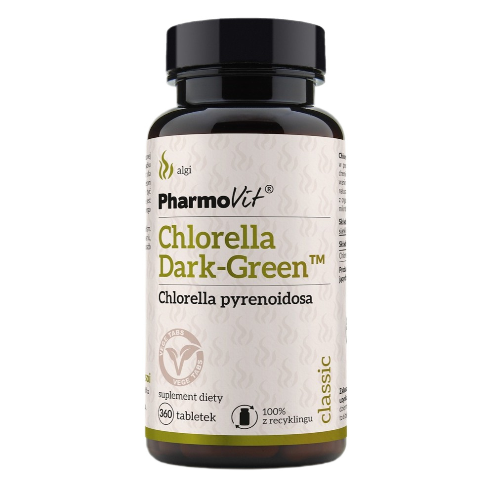 47259501779869156 Chlorella Dark-Green™ suplement diety 360 tabletek - obrazek 1