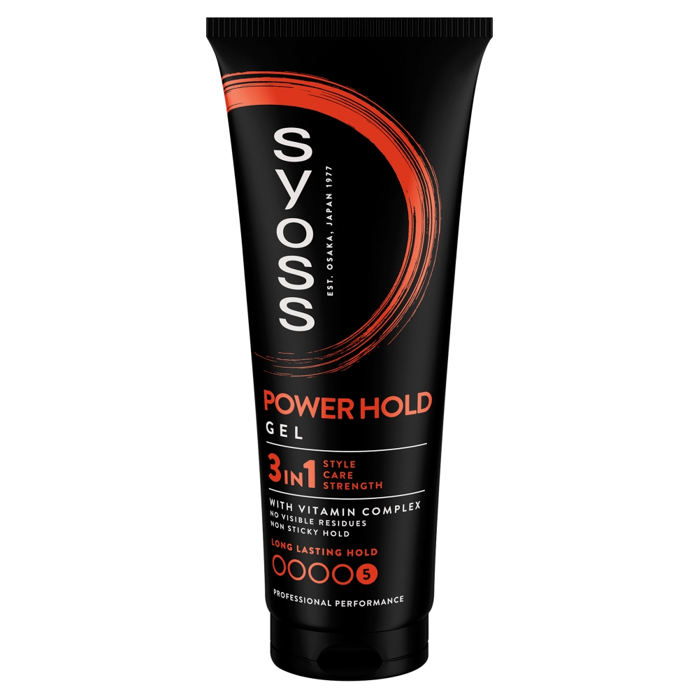 47344661783925923 Power Hold Gel żel do włosów mocny 250ml - obrazek 1