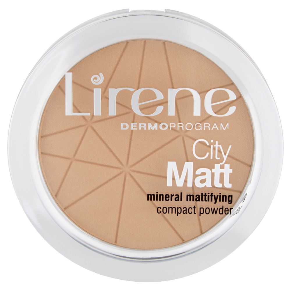 47369671637226125 City Matt Mineral Mattifying Compact Powder mineralny puder matujący 03 Beżowy 9g - obrazek 1
