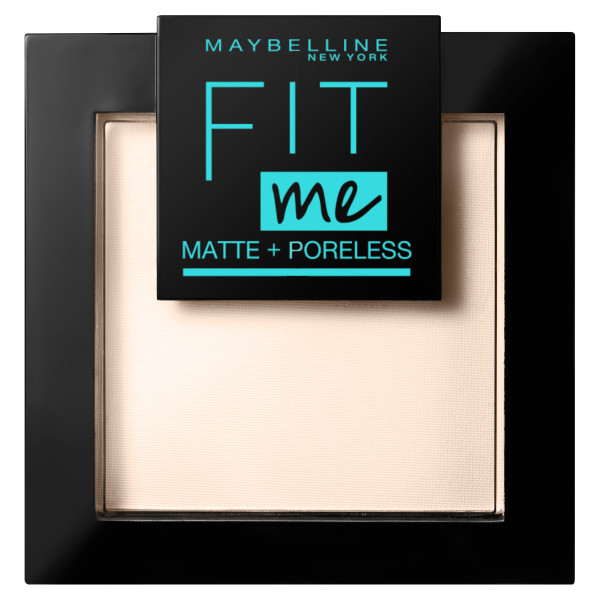 4794161746701556 Fit Me Matte Poreless Pressed Powder puder matujący do twarzy w kompakcie 104 Soft Ivory 9g - obrazek 1