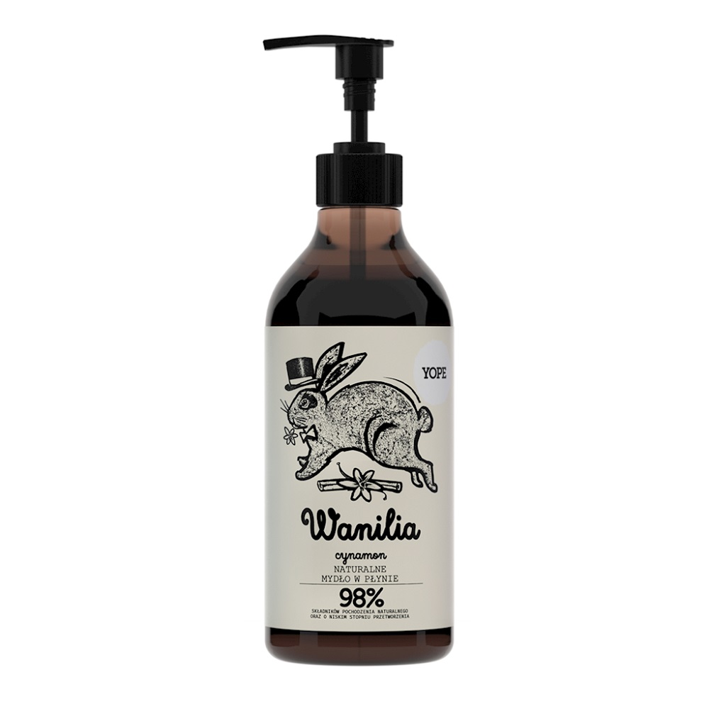 51021611668582200 Naturalne mydło w płynie Wanilia i Cynamon 500ml - obrazek 1