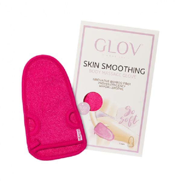 5165781513338668 Skin Smoothing Body Massage Glove rękawiczka do masażu ciała Pink - obrazek 1