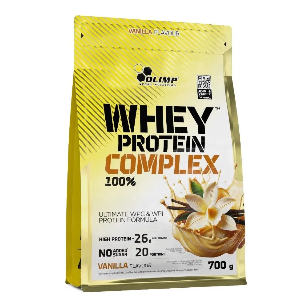 51963351781018927 Whey Protein Complex 100% odżywka białkowa Wanilia 700g - obrazek 1