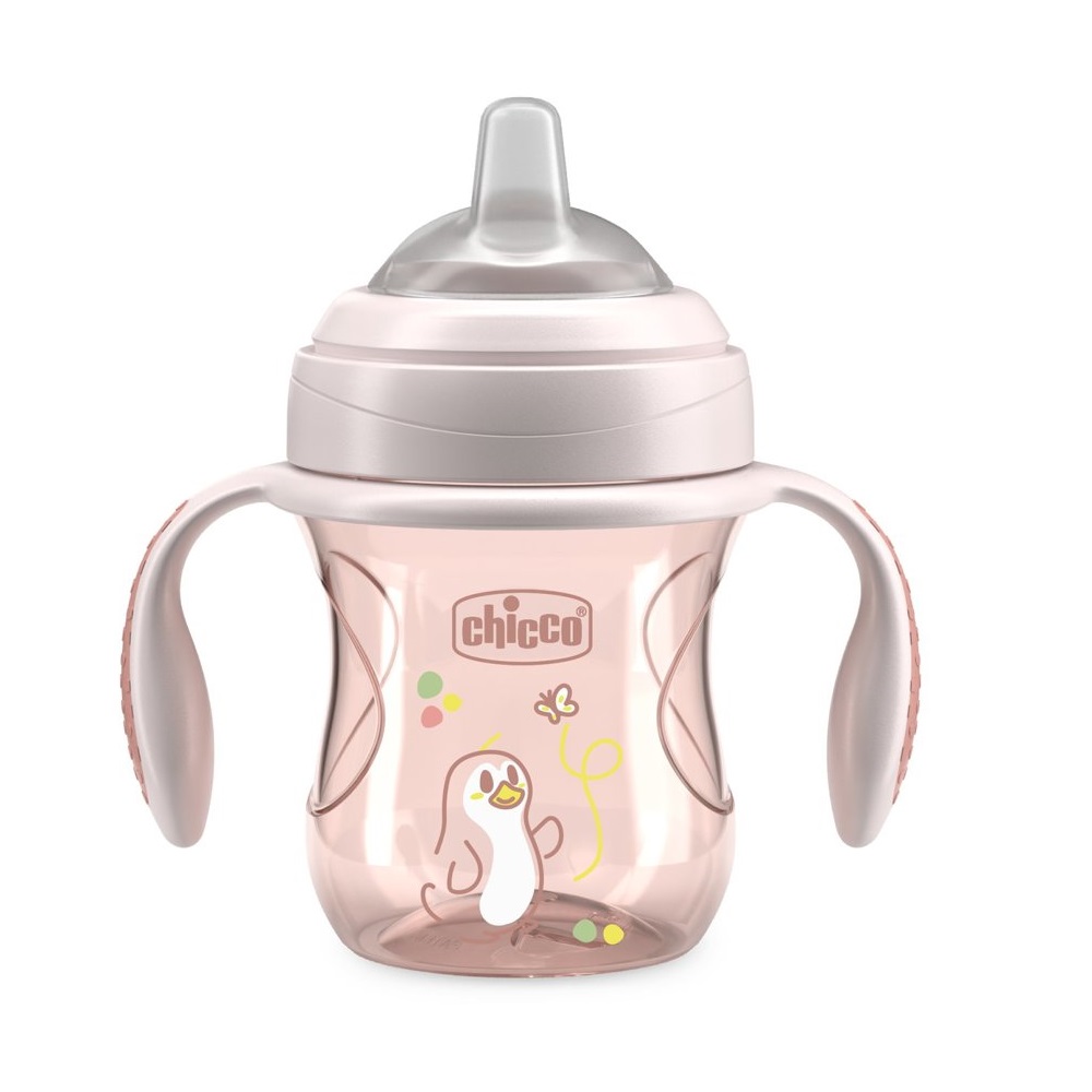 54110691782565305 Transition Cup pierwszy kubek treningowy z miękkim ustnikiem 4m+ Beż 200ml - obrazek 1