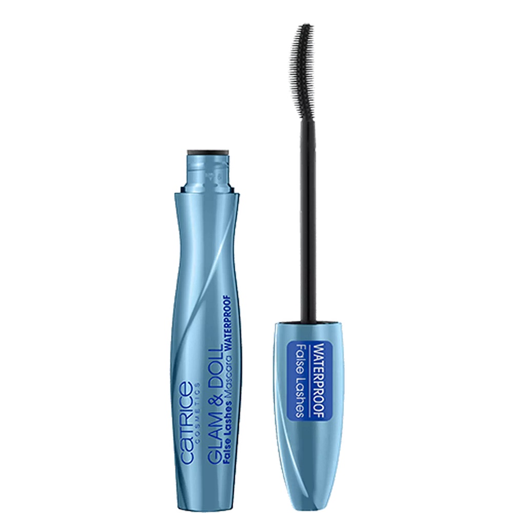 54148571662093651 Glam & Doll False Lashes Mascara Waterproof wodoodporny tusz do rzęs 010 Black 10ml - obrazek 1