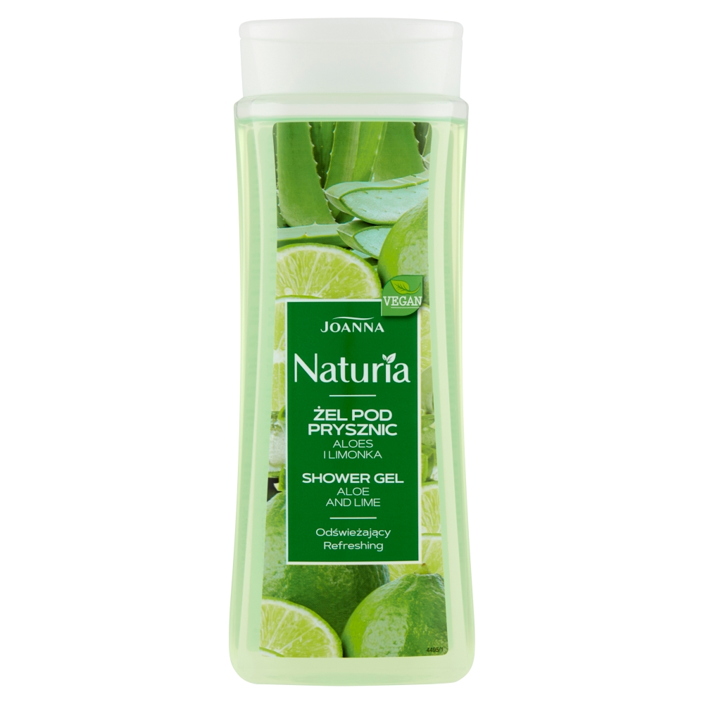 54161981777008779 Naturia żel pod prysznic aloes i limonka 300ml - obrazek 1