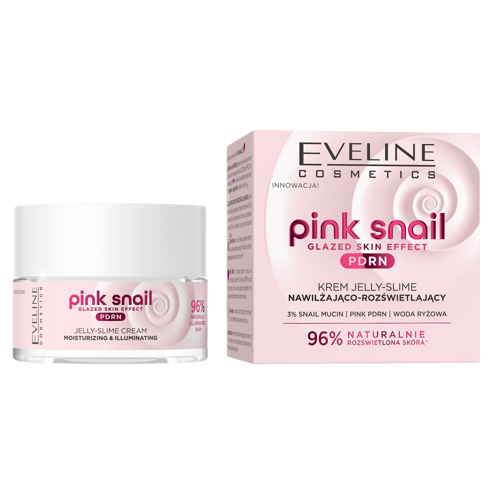 55242271780031950 Pink Snail krem nawilżająco-rozświetlający 50ml - obrazek 1