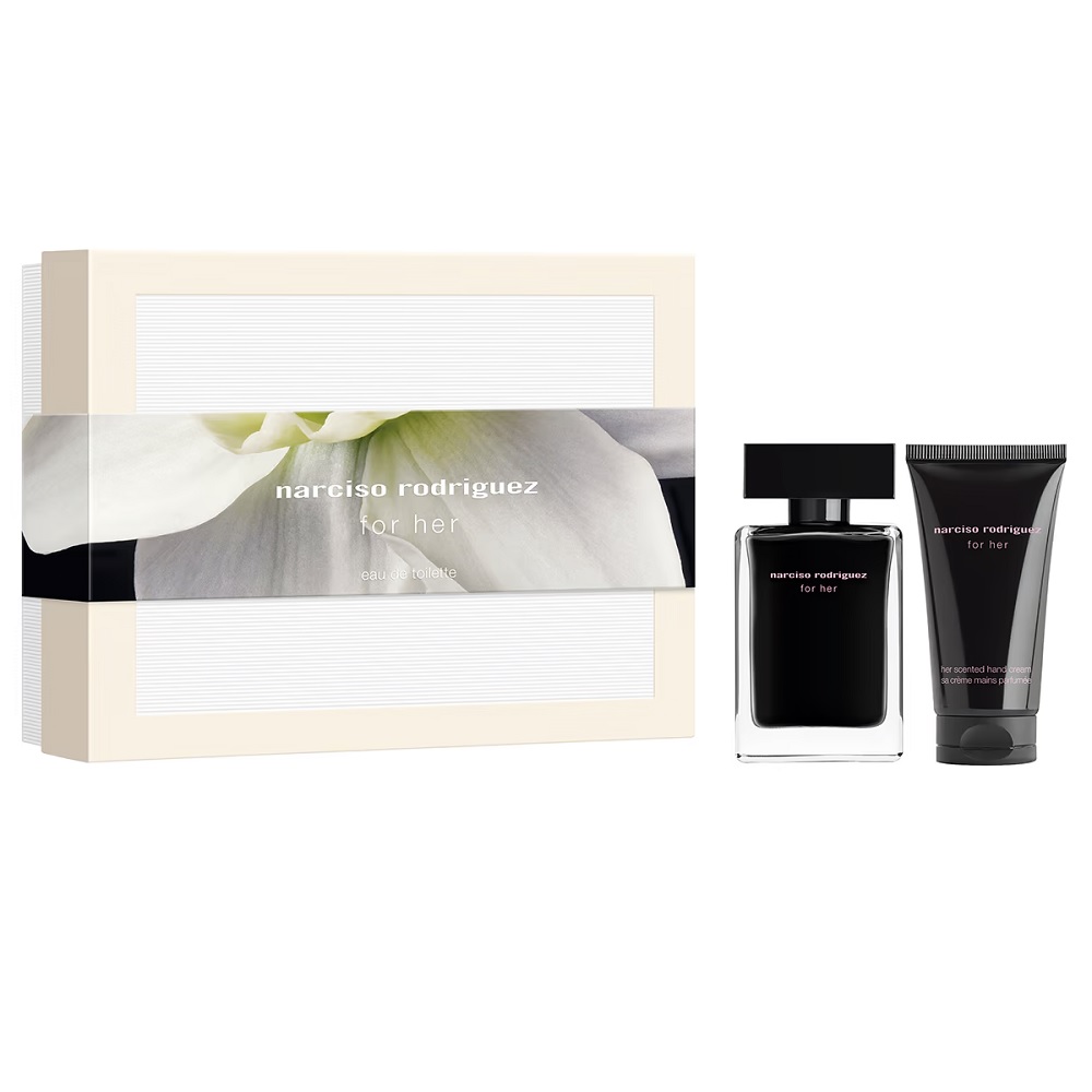 57057621782285625 For Her zestaw woda toaletowa spray 50ml + krem do rąk 50ml - obrazek 1