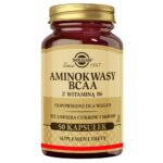 Aminokwasy BCAA z witaminą B6 suplement diety 50 kapsułek