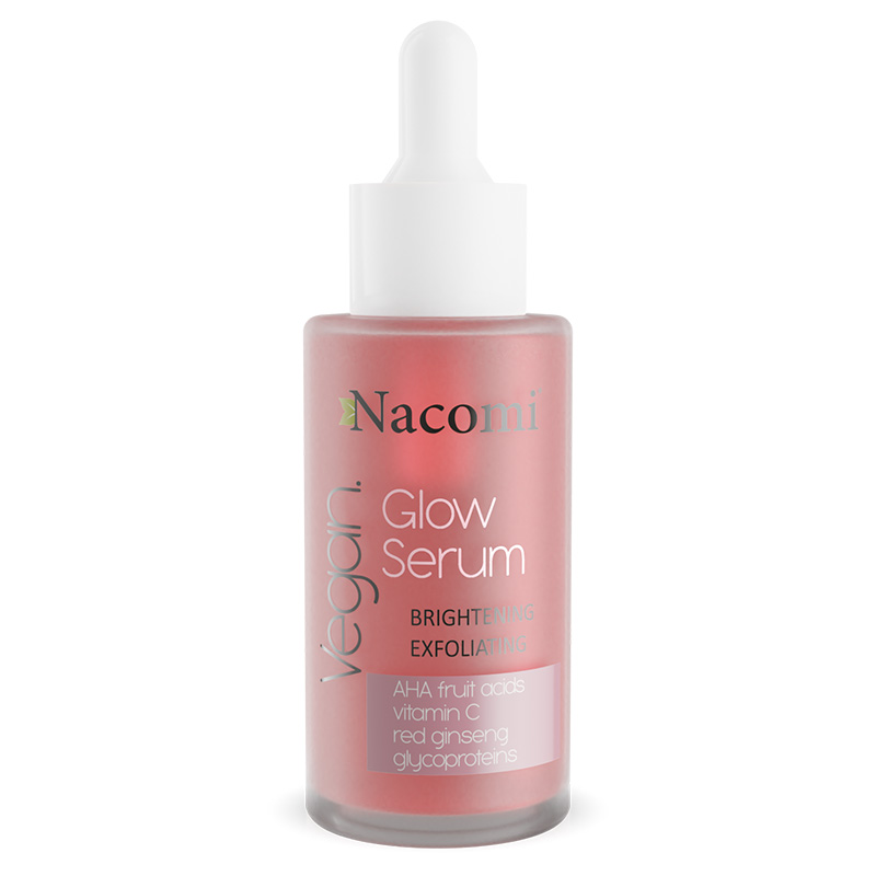 57609201657025810 Vegan Glow Serum serum rozjaśniająco złuszczające 40ml - obrazek 1