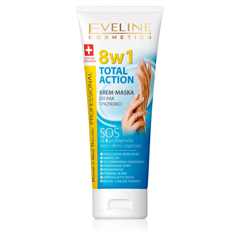 58784081647352418 Hand&Nail Therapy Total Action 8w1 krem-maska do rąk i paznokci 75ml - obrazek 1
