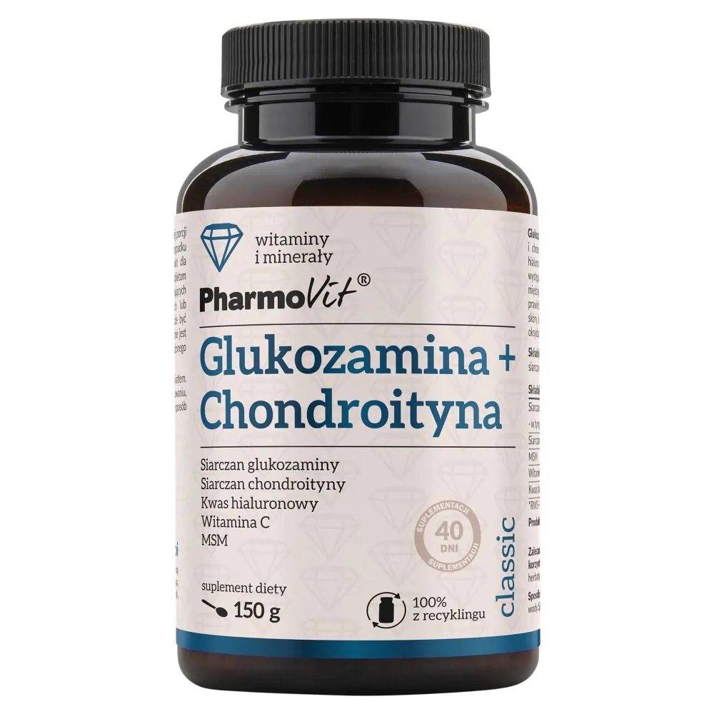 58819021779786123 Glukozamina + Chondroityna suplement diety 150g - obrazek 1