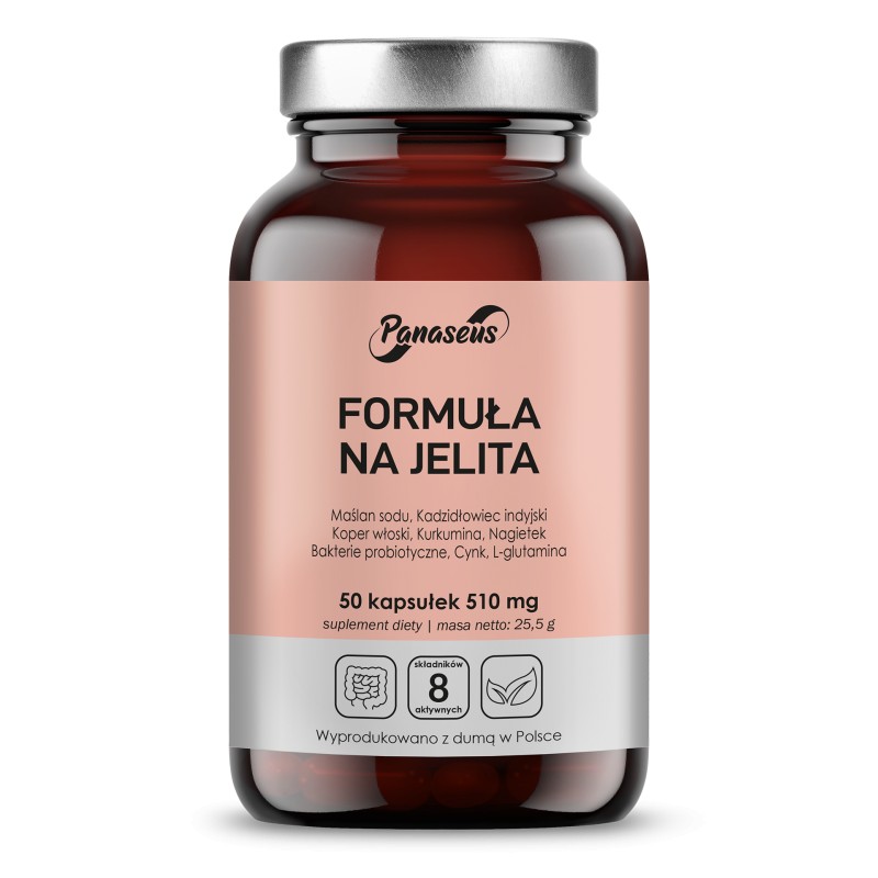 59371621778750183 Formuła na jelita suplement diety 50 kapsułek - obrazek 1