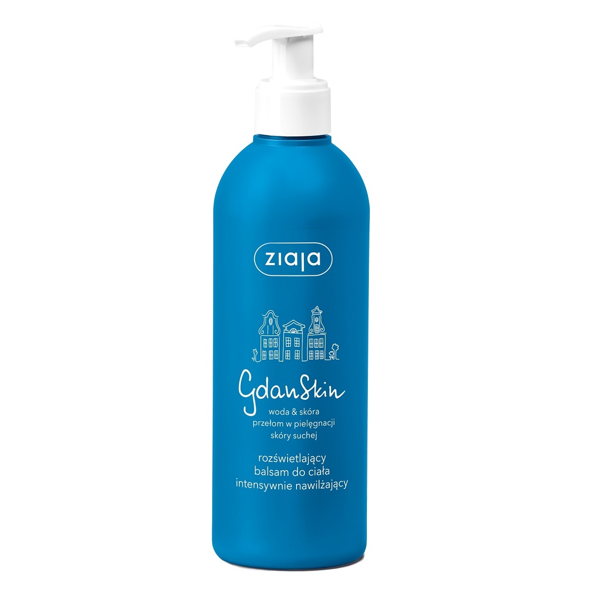 60684401648190537 GdanSkin rozświetlający balsam do ciała intensywnie nawilżający 300ml - obrazek 1