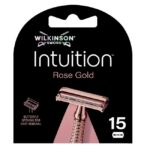 Intuition Rose Gold potrójnie powlekane ostrza 15szt.