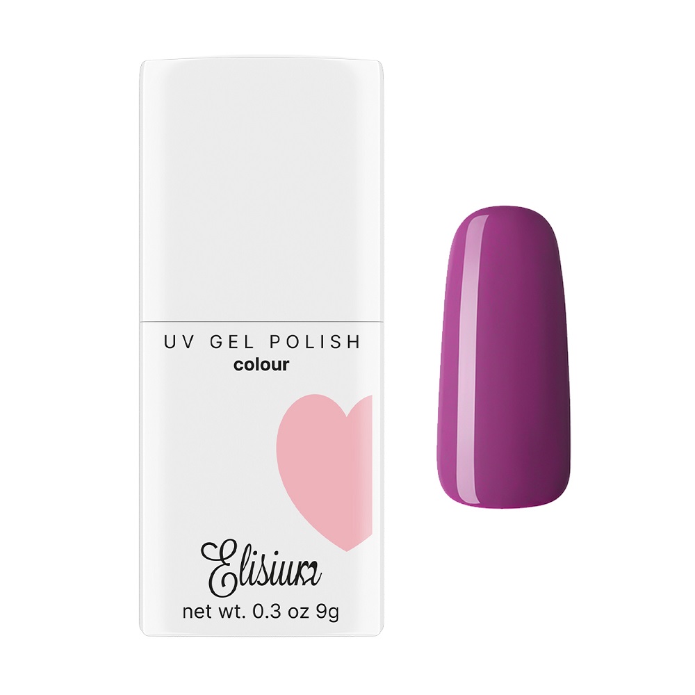 60841051773154563 Colour UV Gel Polish lakier hybrydowy 011 Dark Wine 9g - obrazek 1