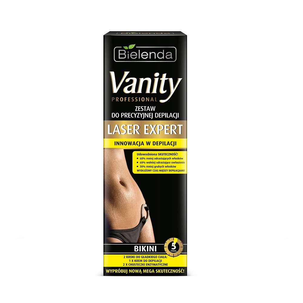 61615481664888243 Vanity Professional Laser Expert zestaw do precyzyjnej depilacji bikini 100ml - obrazek 1