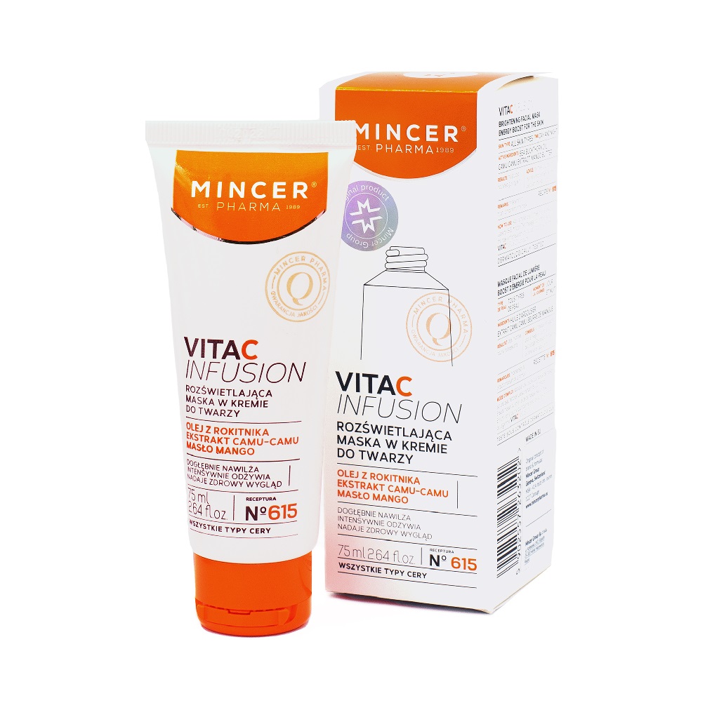 62767121647001259 Vita C Infusion rozświetlająca maska w kremie do twarzy No.615 75ml - obrazek 1