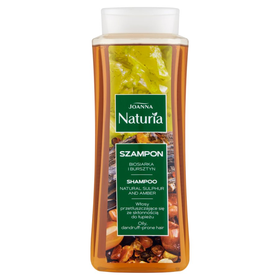 62886141652696794 Naturia szampon do włosów biosiarka i bursztyn 500ml - obrazek 1