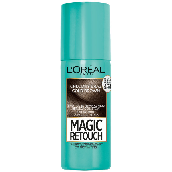 6361161653490093 Magic Retouch spray do retuszu odrostów Chłodny Brąz 75ml - obrazek 1