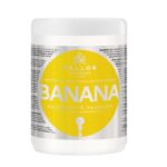 KJMN Banana Fortifying Hair Mask wzmacniająca maska do włosów z kompleksem multiwitaminowym 1000ml
