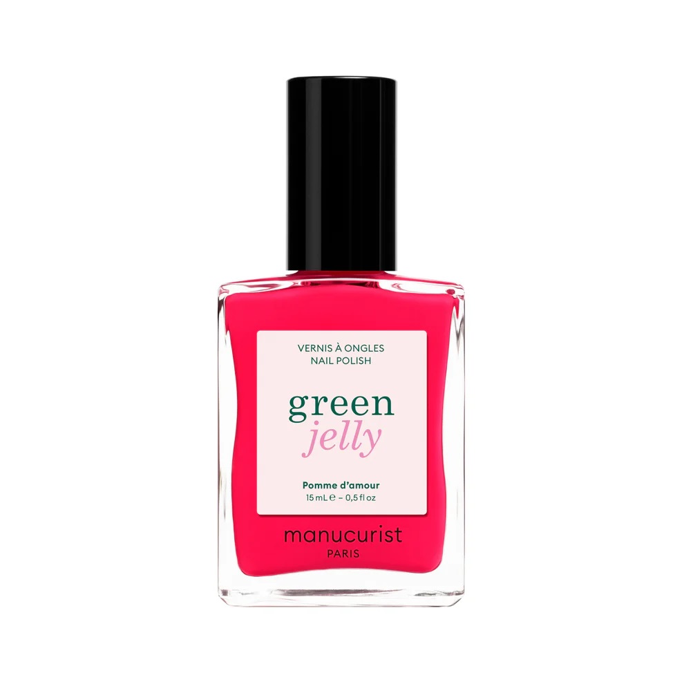 64963091784613926 Green Jelly Nail Polish lakier do paznokci Pomme d'amour 15ml - obrazek 1