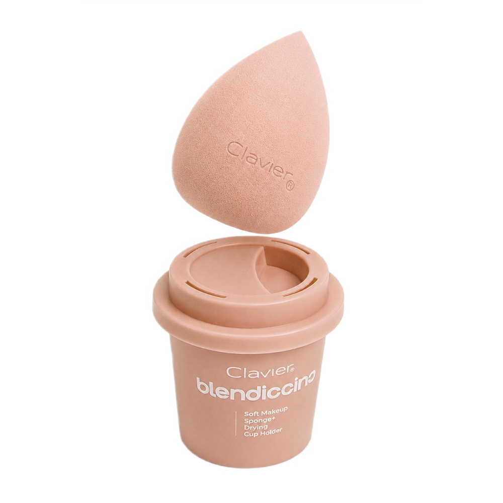 65397151781511355 Blendiccino zestaw gąbeczka do makijażu + kubek do przechowywania Berry Frappe - obrazek 1