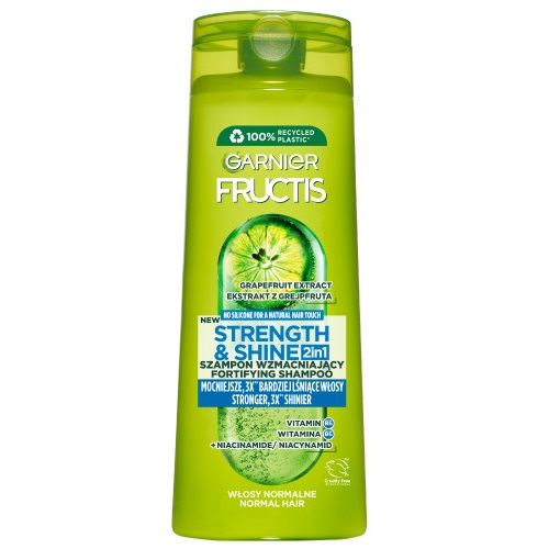 65747771704381591 Strength & Shine 2in1 szampon wzmacniający do włosów normalnych 400ml - obrazek 1