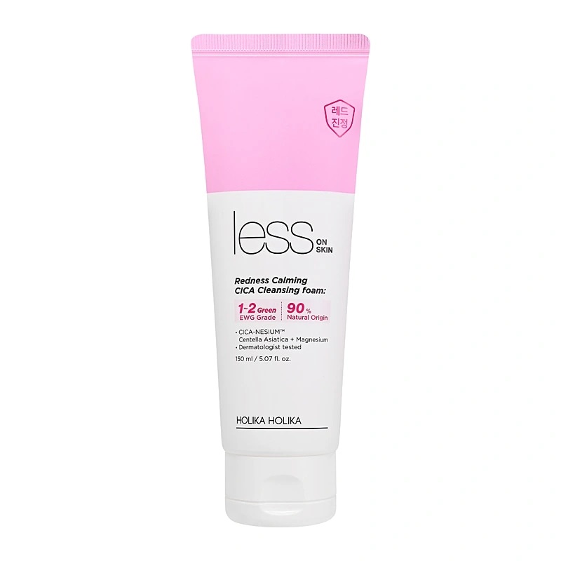 66343761672906753 Less On Skin Redness Calming CICA Cleansing Foam pianka myjąca do podrażnionej i zaczerwienionej skóry 150ml - obrazek 1