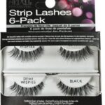Strip Lashes 6-Pack Demi Wispies 6 par sztucznych rzęs Black