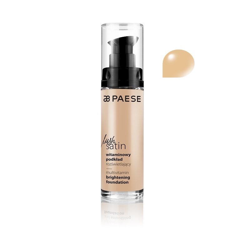 67124231561707382 Lush Satin Multivitamin Brightening Foundation witaminowy podkład rozświetlający 31 Ciepły Beż 30ml - obrazek 1