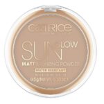 Sun Glow Matt Bronzing Powder puder brązujący 030 Medium Bronze 9.5g