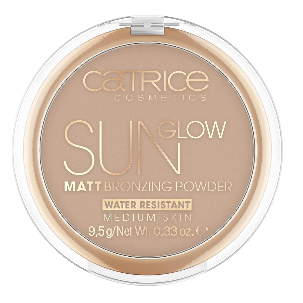 67293971622524663 Sun Glow Matt Bronzing Powder puder brązujący 030 Medium Bronze 9.5g - obrazek 1