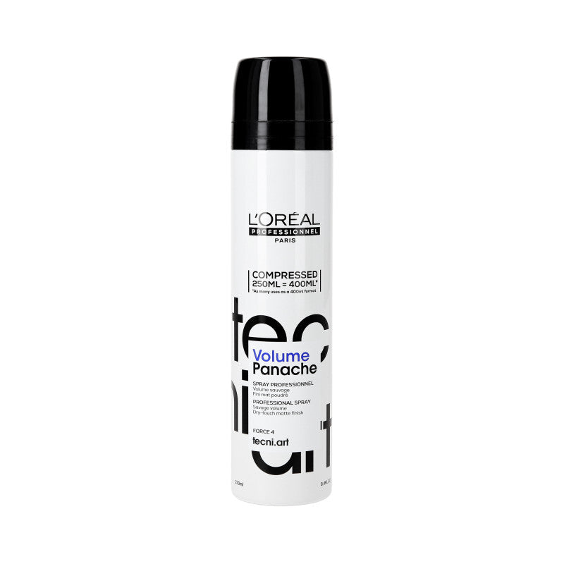 68091021771503390 Tecni Art Pure Savage Panache Powder Spray bezzapachowy puder w sprayu nadający objętość włosom Force 4 250ml - obrazek 1